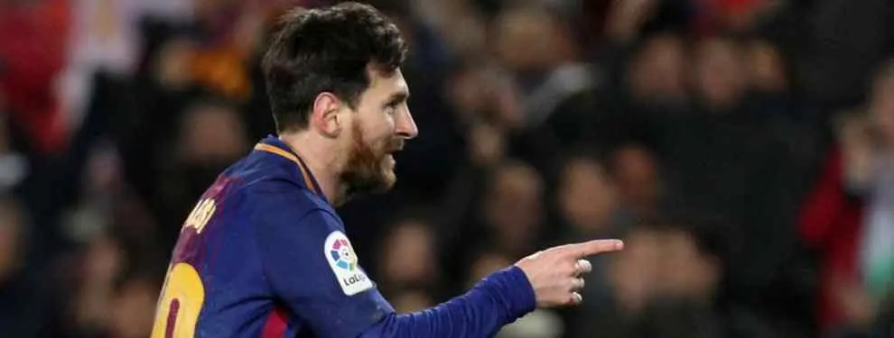 Messi mete en la agenda del Barça un objetivo de Florentino Pérez para el Real Madrid