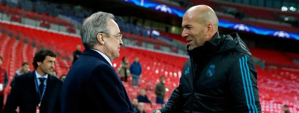 Plantean a Florentino Pérez un fichaje Galáctico que se creía perdido (y Zidane está de acuerdo)