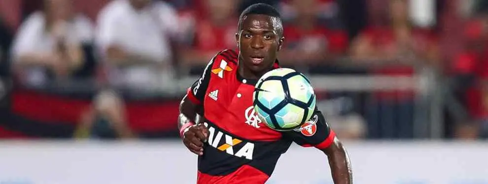 El Real Madrid intentará fichar una promesa brasileña por petición de Vinicius (el Barça lo quiere)