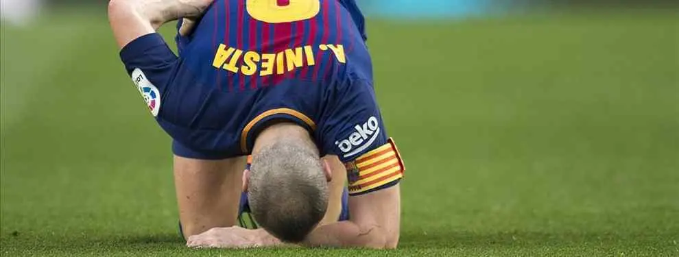 Iniesta revoluciona el Barça con una oferta de un grande de Europa para salir (y quiere ir)