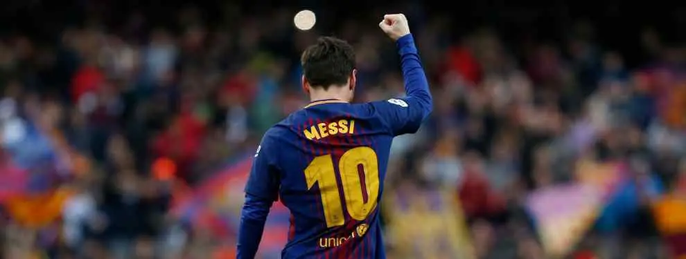Messi presiona al Barça para asaltar un fichaje de Florentino Pérez para el Real Madrid