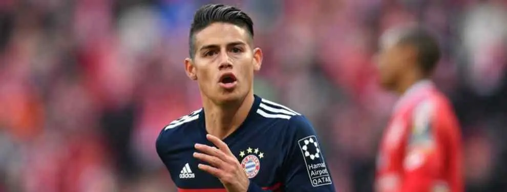 ¡Sorpresa! El entrenador que quiere recuperar a James Rodríguez si reemplaza a Zidane en el Madrid