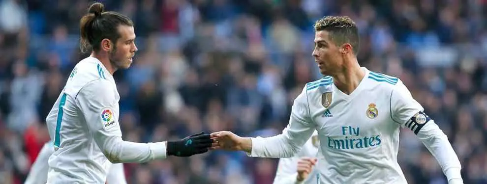 Cristiano Ronaldo alucina con la filtración del sueldazo de Gareth Bale en el Real Madrid