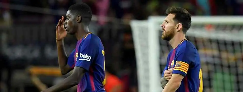 Lo que el Barça no quiere que sepas acerca de Dembélé (y que tiene a Messi muy mosqueado)