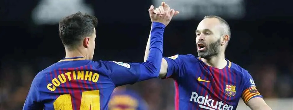 Coutinho cuenta el plan de fuga de Iniesta: la condición y la oferta que lo sacan del Barça