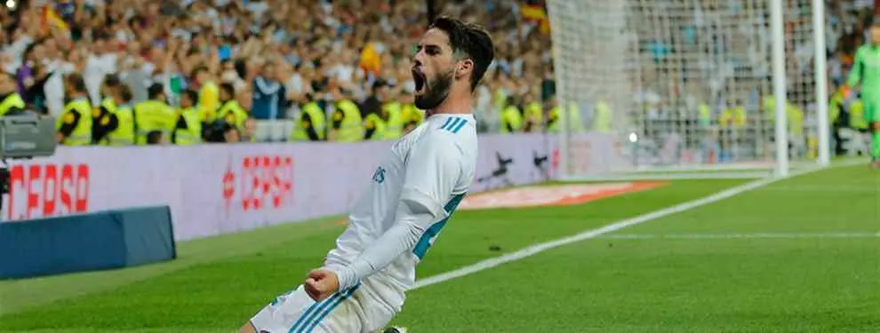 Isco mete a un crack del Real Madrid en su salida (y Cristiano Ronaldo monta el lío)