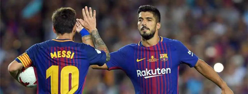 Luis Suárez revienta un fichaje de Messi para el Barça (No lo quiere ni en pintura)