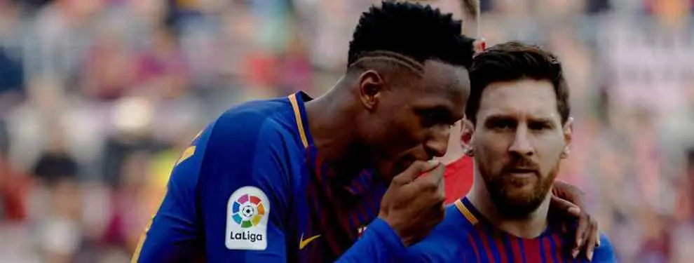 Messi le deja las cosas claras a Yerry Mina: el cara a cara que saca al colombiano del Barça