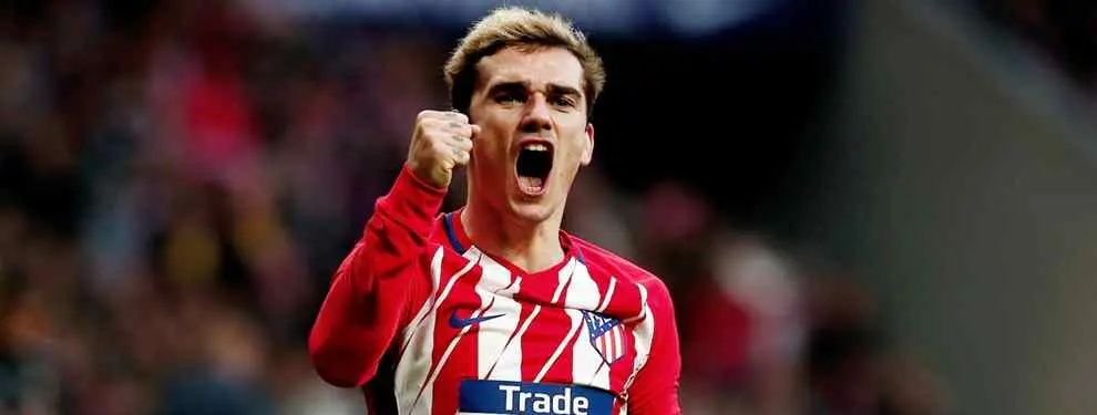 Simeone ata el relevo para Antoine Griezmann en el Atlético de Madrid