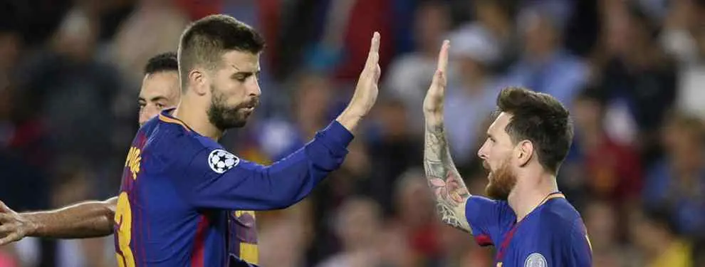 Piqué frena un fichaje galáctico del Barça: no lo quiere ni en pintura (y Messi tampoco)