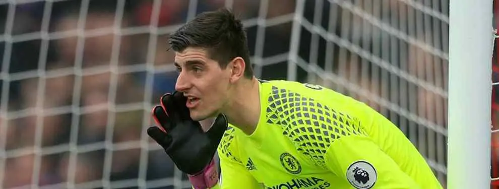Courtois advierte a Florentino Pérez: la oferta para venir a España (y no al Real Madrid)