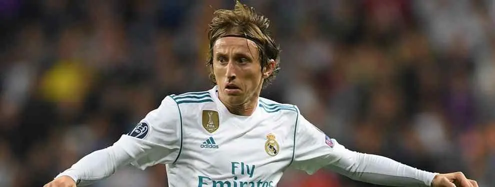 Luka  Modric pone una oferta de 60 millones sobre la mesa de Florentino Pérez
