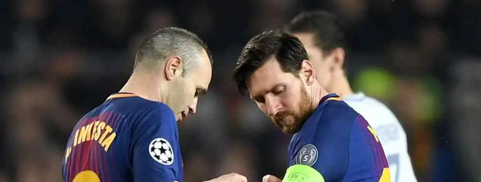 Iniesta suelta la bomba: la condición para seguir en el Barça (y la reunión secreta con Messi)