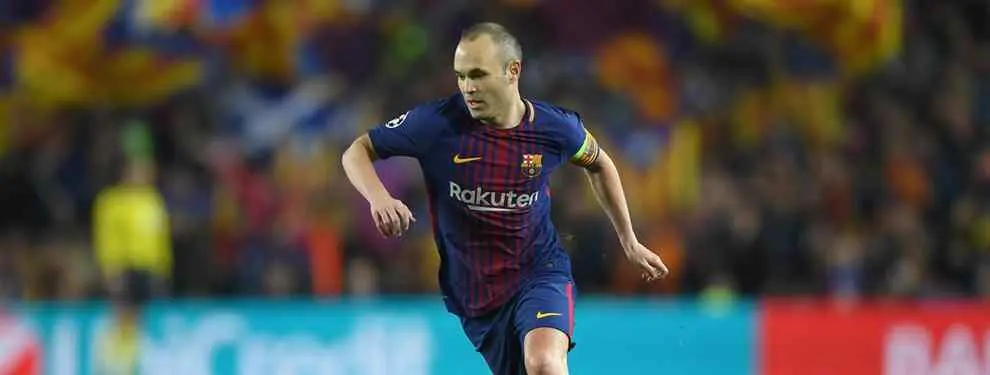 El Barça tiene a tiro el recambio de Iniesta si se va (el fichaje para jugar al lado de Coutinho)