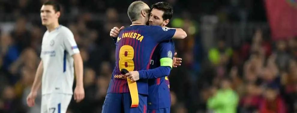 Messi le encuentra dueño al ‘8’ de Iniesta (y es quien menos te lo esperas)