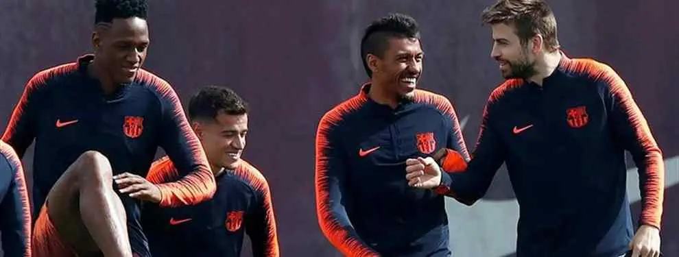 Piqué lidera la reunión que saca a Yerry Mina del Barça (y ya se sabe su destino)