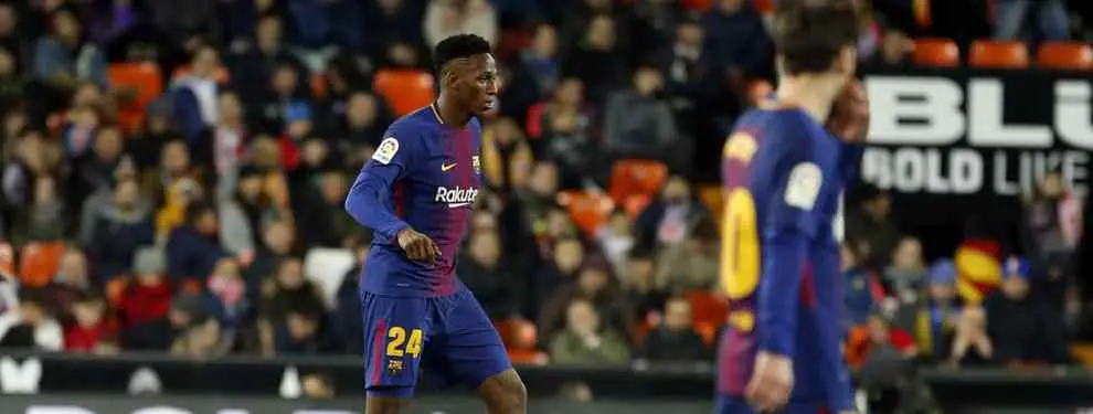 Las cinco ofertas que tiene Yerry Mina para salir del Barça en verano