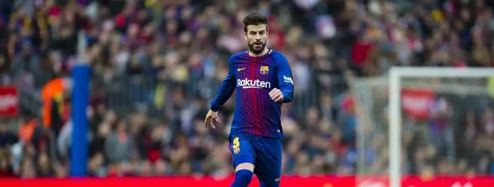 Piqué se teme lo peor: el central que pide para tapar la marcha de Umtiti