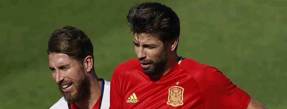 Piqué quiere llevarse al Barça un fichaje que Sergio Ramos le pide a Florentino Pérez