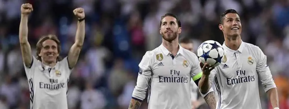 El movimiento que puede dejar al Madrid sin Modric, Cristiano Ronaldo y Sergio Ramos el año próximo