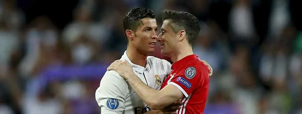 Cristiano Ronaldo apunta la alternativa a Lewandowski: el ataque que quiere para el Real Madrid