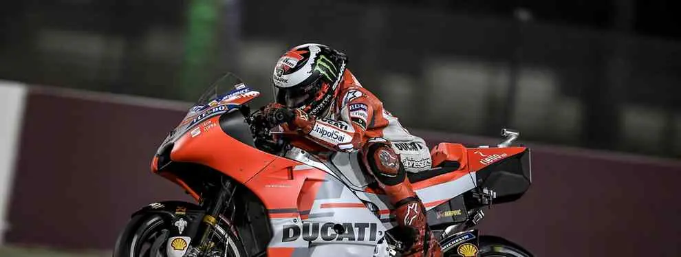 Jorge Lorenzo pierde los papeles: estalla la guerra en Ducati