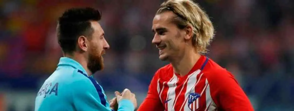Messi da el visto bueno al plan B del Barça al fichaje de Griezmann (y no es Salah)