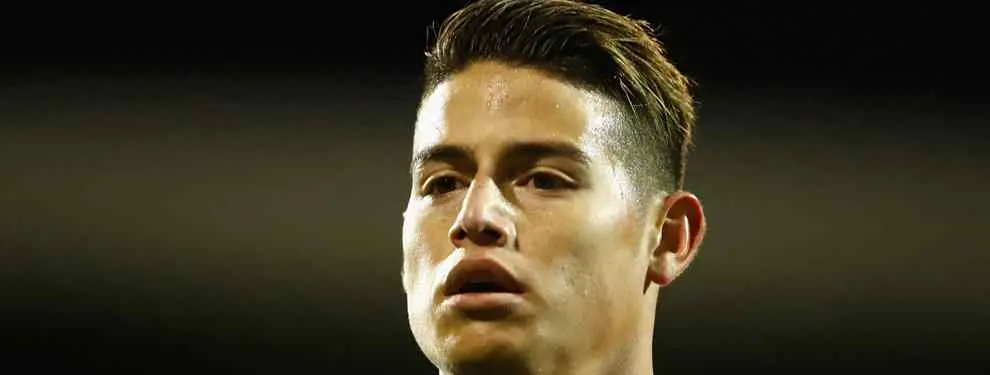 James Rodríguez recibe una llamada sorpresa: el entrenador que lo quiere con él en el Real Madrid