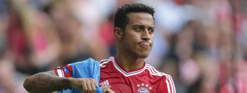 Thiago Alcántara piensa en salir del Bayern y tiene dos ofertas españolas