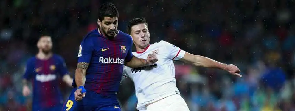 El Barça mete a un jugador en la operación para llevarse a Lenglet del Sevilla