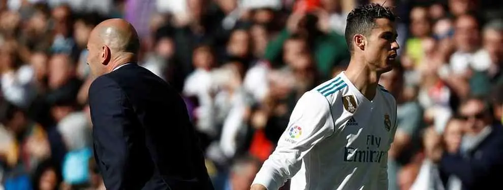 Cristiano Ronaldo provoca una guerra en el Real Madrid (y Zidane se mete en un lío muy feo)