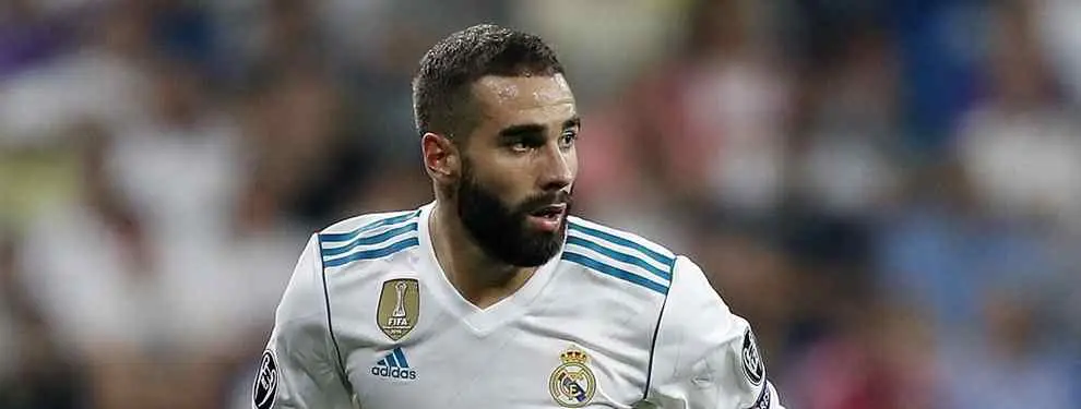 Florentino Pérez prepara 40 millones de euros para poner a Dani carvajal en la calle