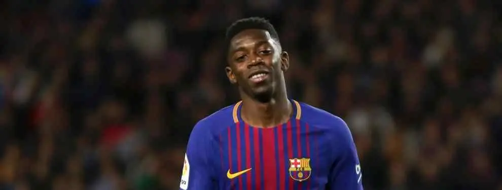 ¡Lío muy gordo con Dembélé! Lo que pasó al final del Roma-Barça con Messi