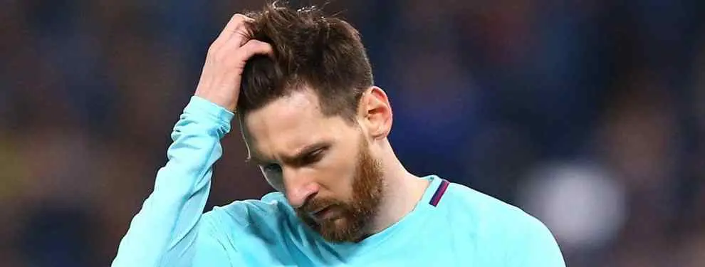 Messi no lo quiere en el Barça (y llama al Real Madrid para negociar con Florentino Pérez)