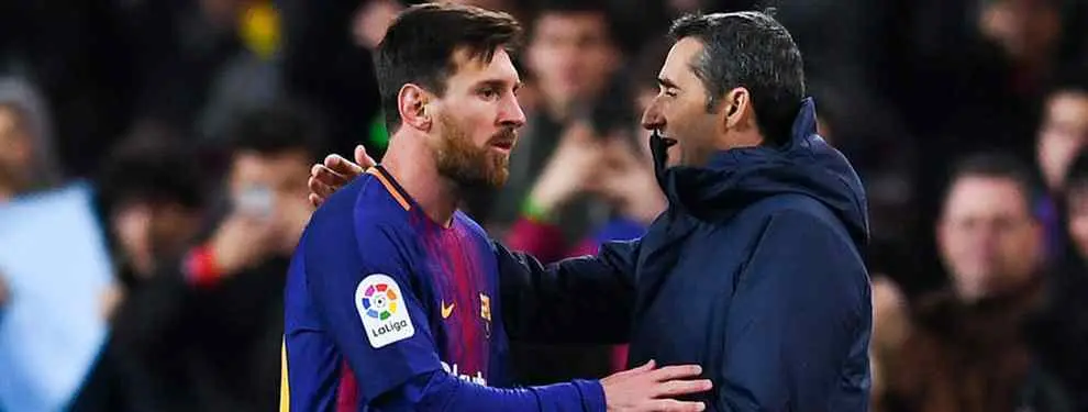 Valverde le pide al Barça un fichaje de 45 millones de euros (y Messi da el visto bueno)