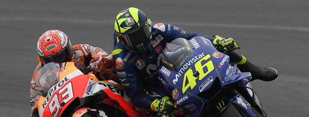 Marc Márquez tiene miedo: el veto que pone patas arriba MotoGP ( y más lío con Valentino Rossi)