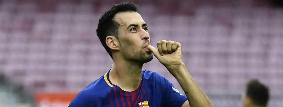 Cuidado: las dos ofertas que sacan a Sergio Busquets del Barça (y una le convence)