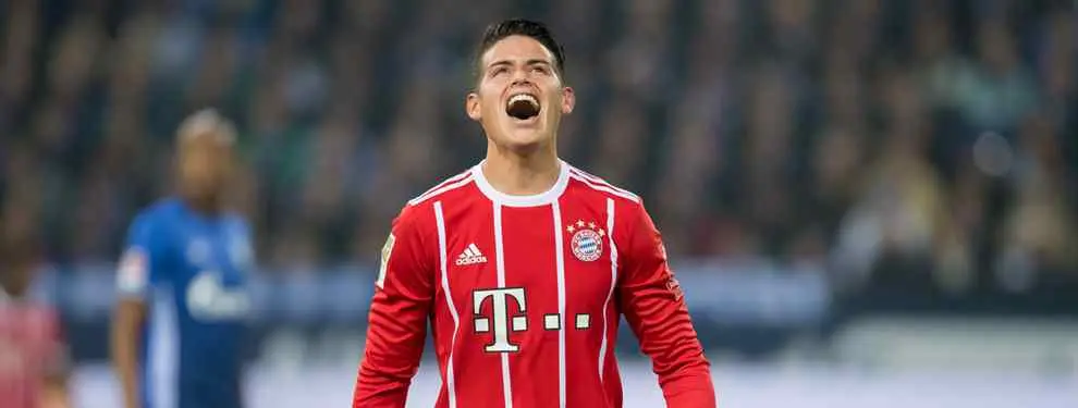 La condición de James Rodríguez para seguir en Alemania y no volver al Madrid aunque se vaya Zidane