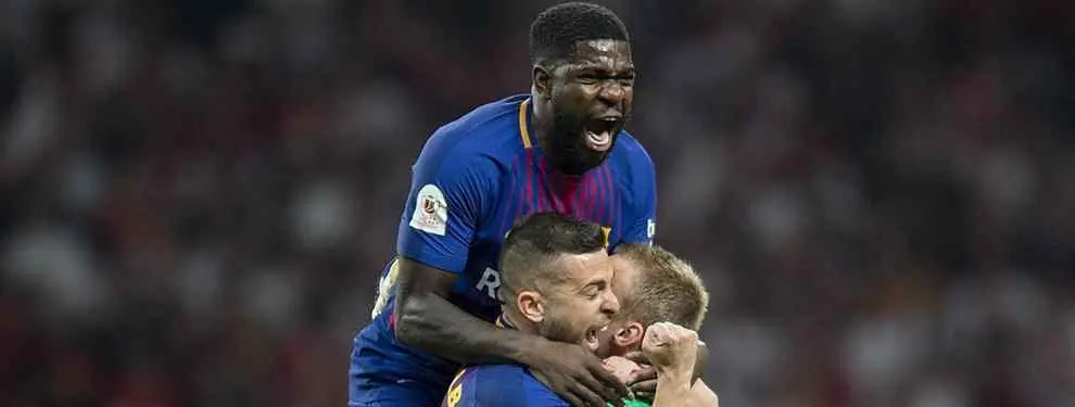Umtiti y la confesión más bestia con Piqué: la que se montó después de la final de Copa