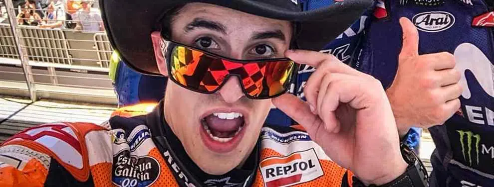 Marc Márquez fue a por Valentino Rossi (o lo que pasó en Yamaha al final del GP de Las Américas)