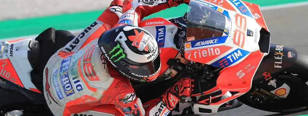 Jorge Lorenzo está en la calle (y no sólo por los ridículos con una Ducati que ya tiene sustituto)