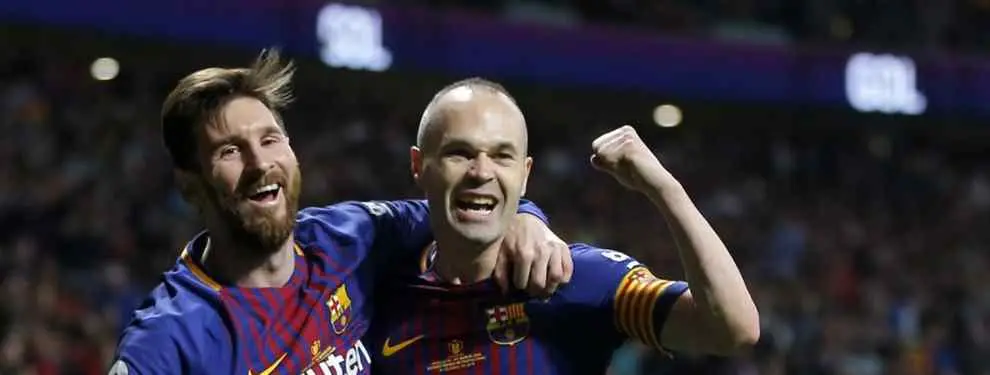 Iniesta se la juega al Barça: la otra oferta para marcharse (y Messi alucina)
