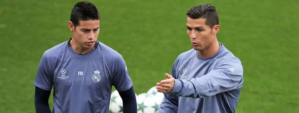 La bomba de James Rodríguez a Cristiano Ronaldo que revoluciona el Bayern-Real Madrid