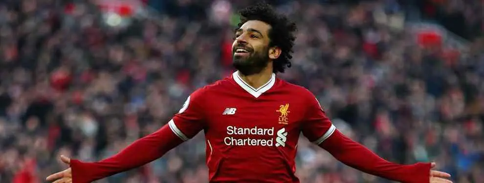 Salah tiene un dardo preparado para Florentino Pérez (y la bomba estalla en el Real Madrid)