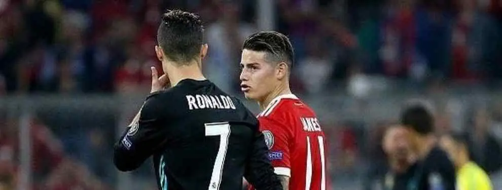 James Rodríguez se confiesa: el mensaje a Cristiano Ronaldo que revoluciona el vestuario del Madrid