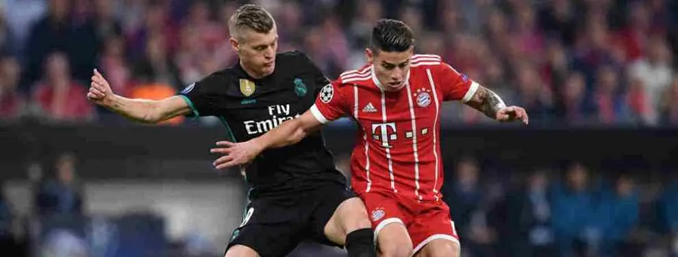 James Rodríguez calienta la vuelta contra el Bayern (y en el Real Madrid no se habla de otra cosa)