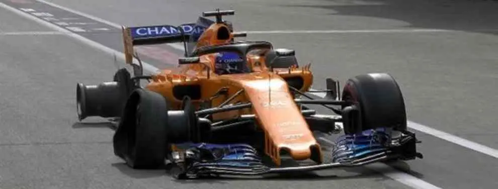 ¡Pobre Fernando Alonso! O el ridículo al acabar el GP de Bakú con McLaren