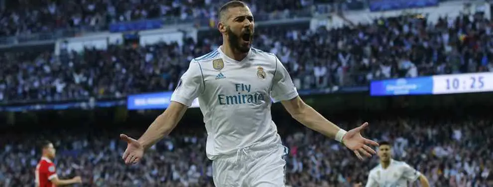 El grande de Europa que contactó con Benzema al final del Real Madrid-Bayern (y no es de la Premier)