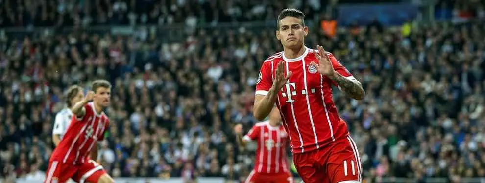 James Rodríguez mete a dos cracks del Real Madrid en el Bayern de Múnich (y hay sorpresa)