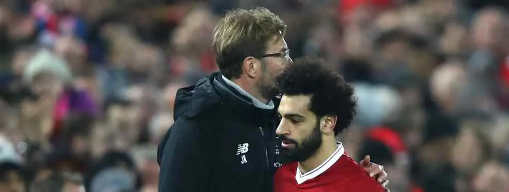 Jürgen Klopp pide tres jugadores del Real Madrid por Salah (y Florentino Pérez se lo piensa)